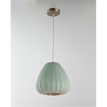 Ceiling Cocoon Lamp Blue - 11 Dia. X 10.2 H In.